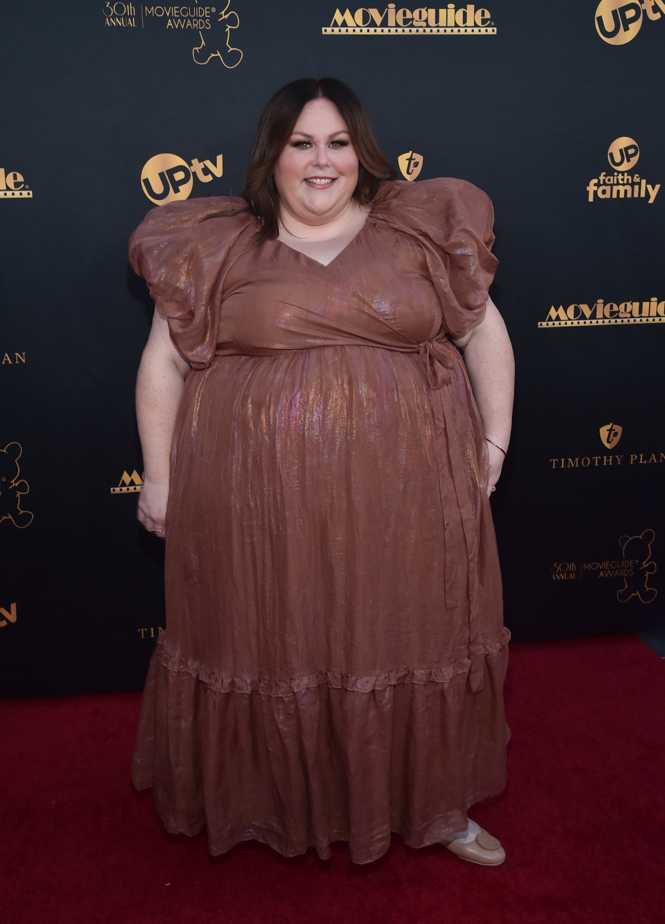 Chrissy Metz on the red carpet at the 30th Annual Movieguide Awards.