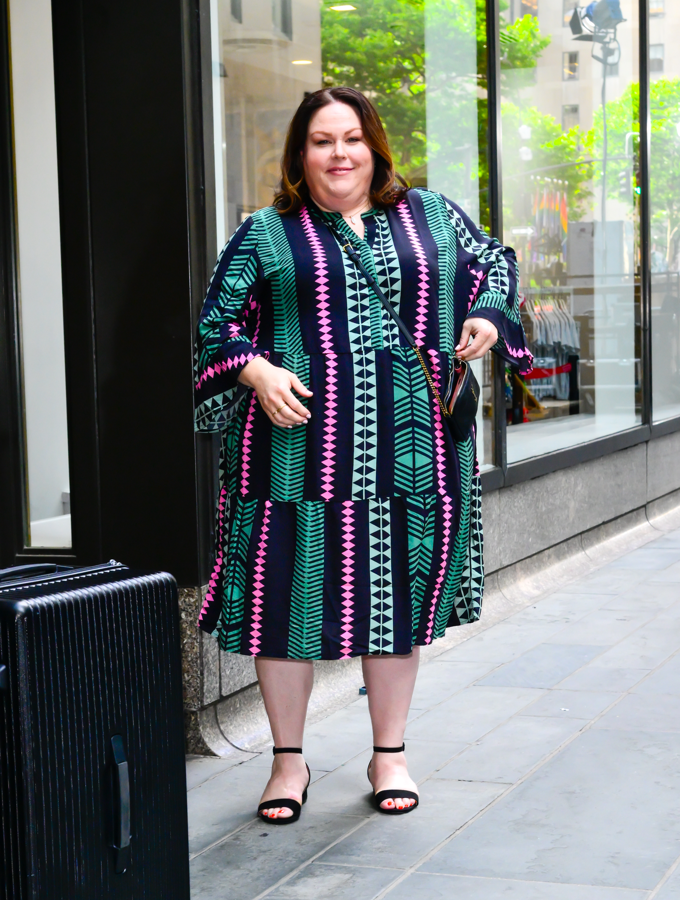 Chrissy Metz seen outside the "Today" show.