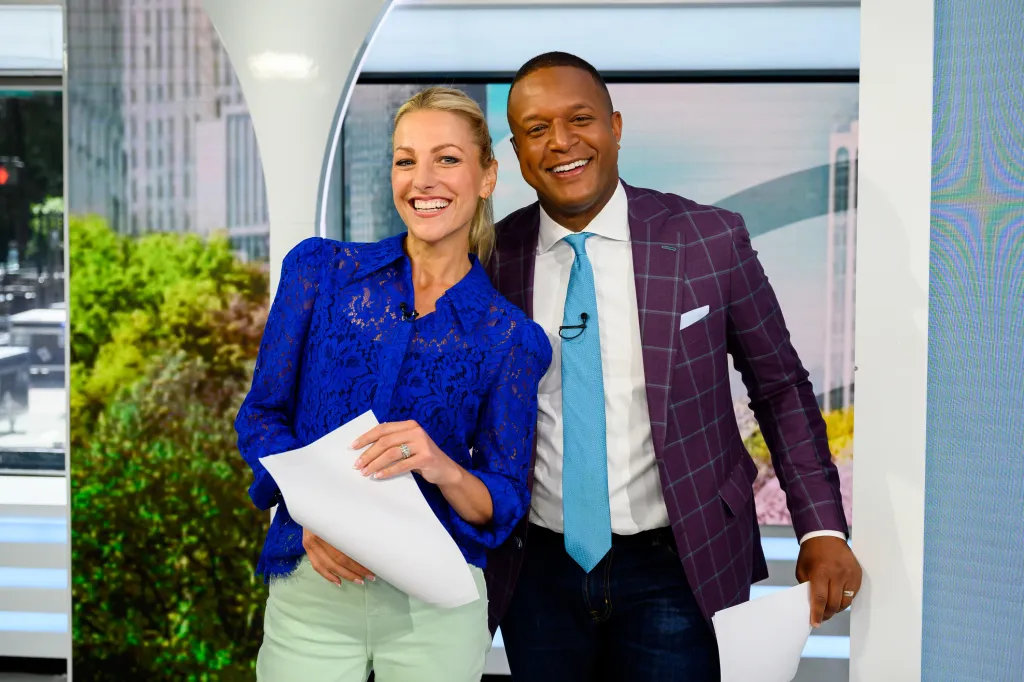 Craig Melvin celebrated wife Lindsay Czarniak’s new CBS Sports HQ hosting gig, declaring himself “Stoked. Happy. Proud.”