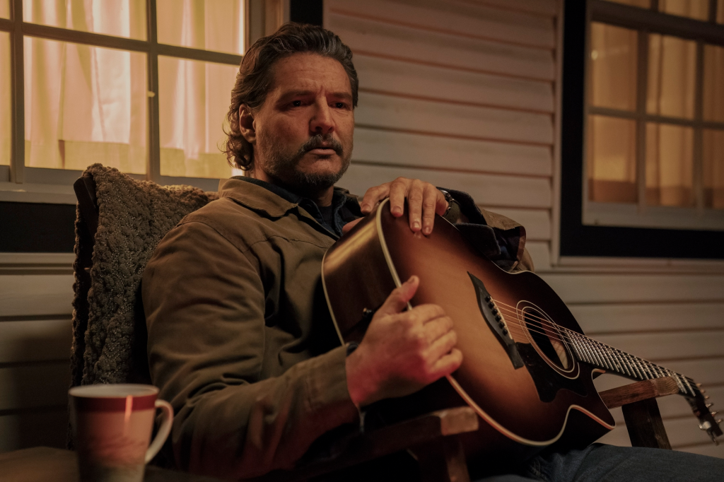 Pedro Pascal as Joel in The Last of Us, season 2, episode 6.
