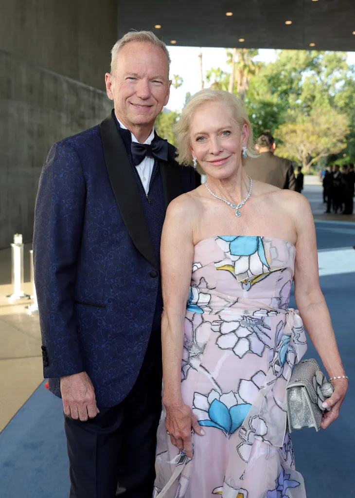 Eric and Wendy Schmidt at LACMA's Opening Gala for The David Geffen Galleries.