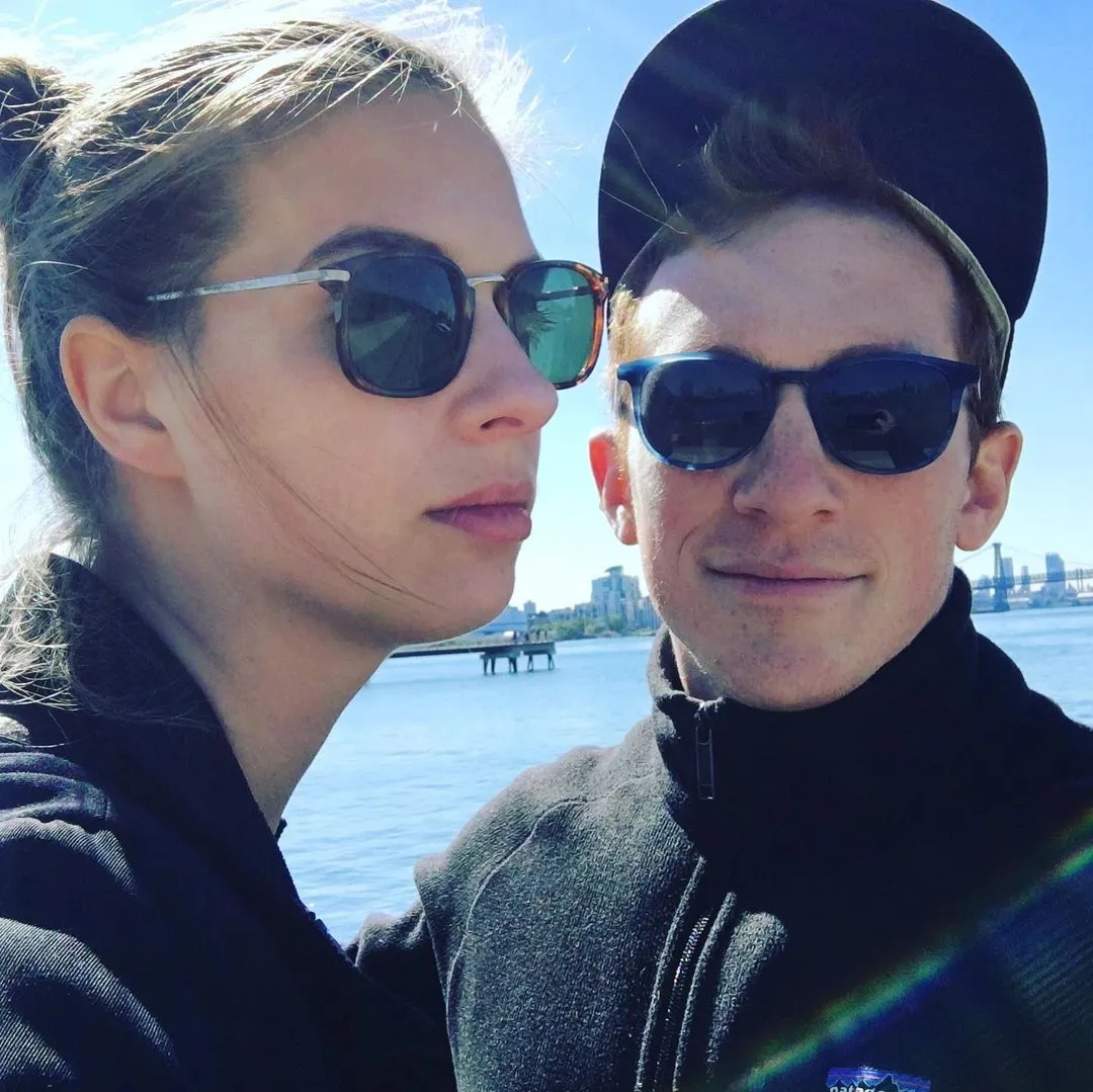 Lilly Jay and Ethan Slater