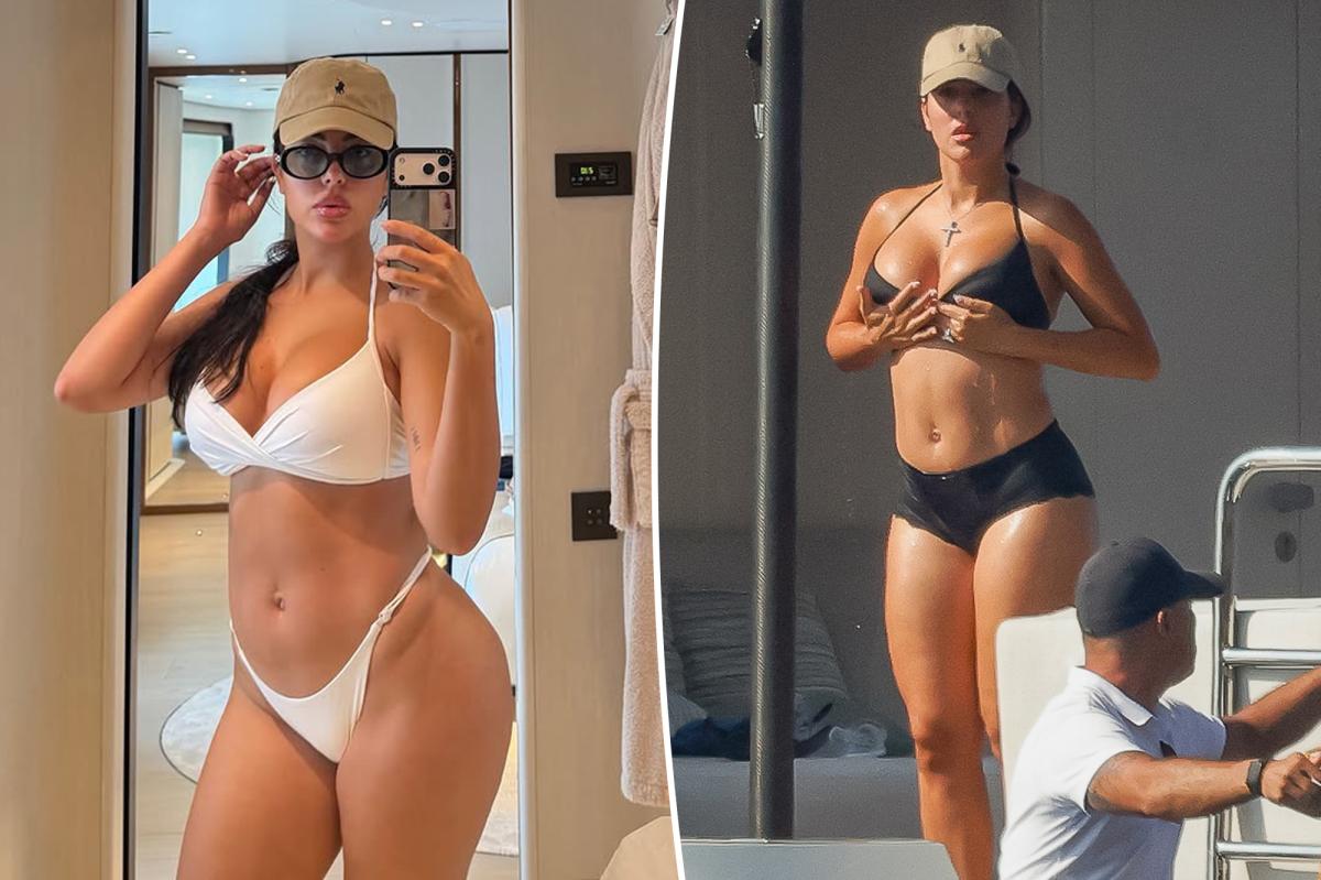 Cristiano Ronaldo’s fiancée Georgina Rodriguez shuts down body shamers over bikini photo