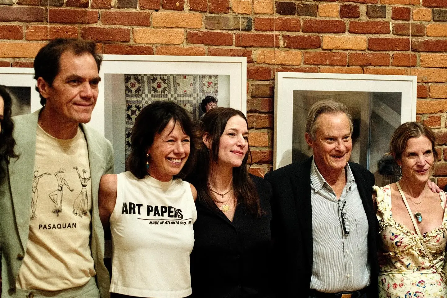 Christy Bush and Michael Shannon with three other people.