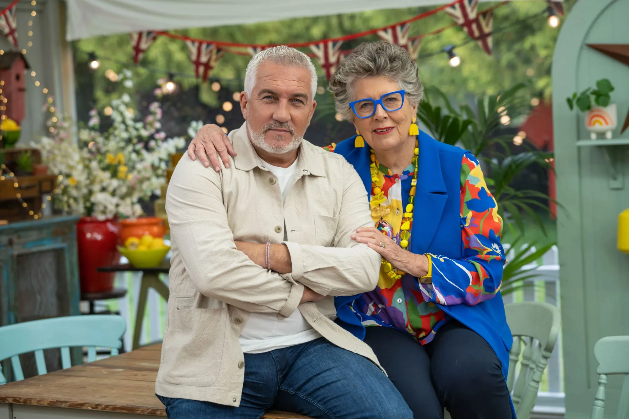 Prue Leith on "The British Baking Show"