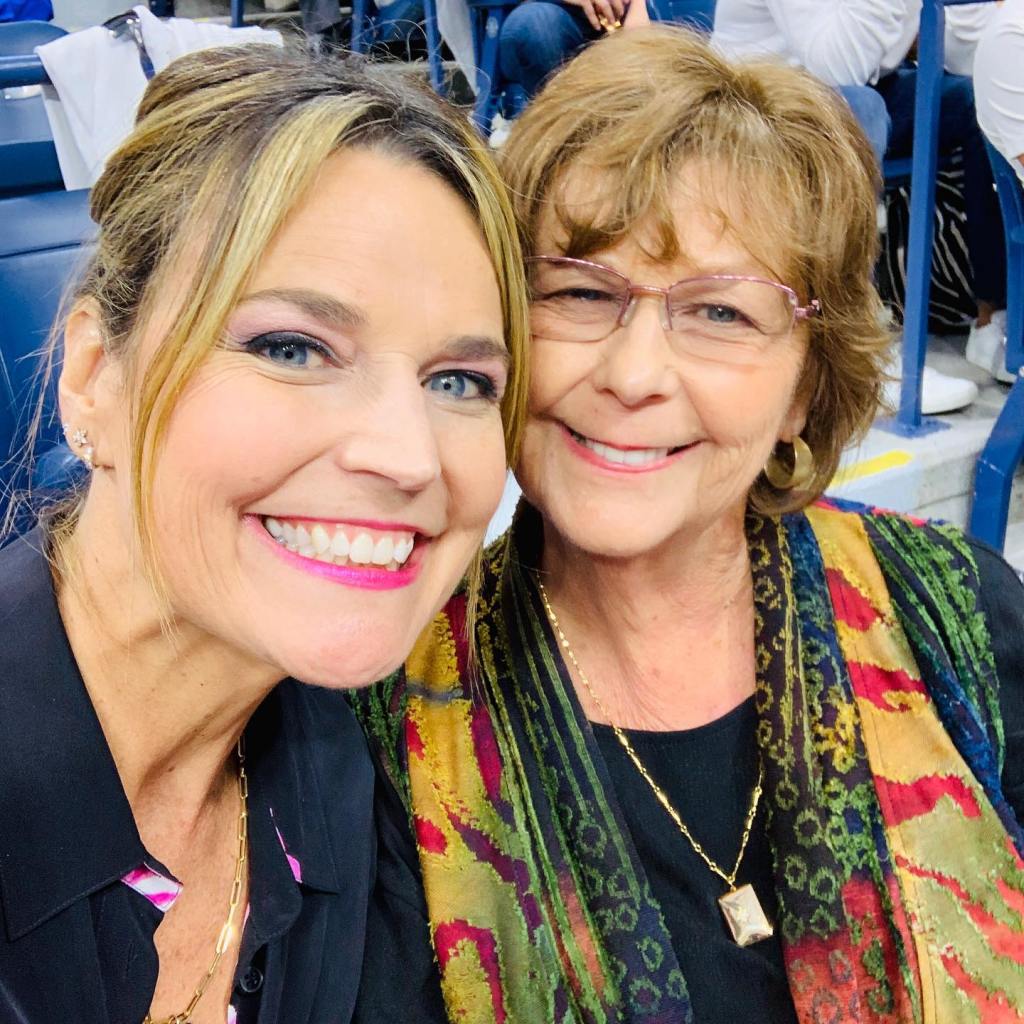 Savannah Guthrie with her mother, Nancy Guthrie.