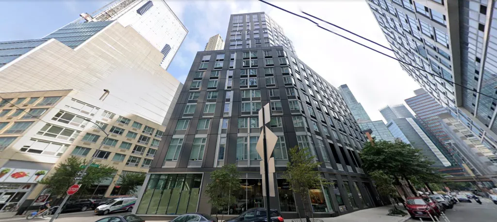 Hayden LIC Apartments building at 43-25 Hunter Street, Long Island City, New York.