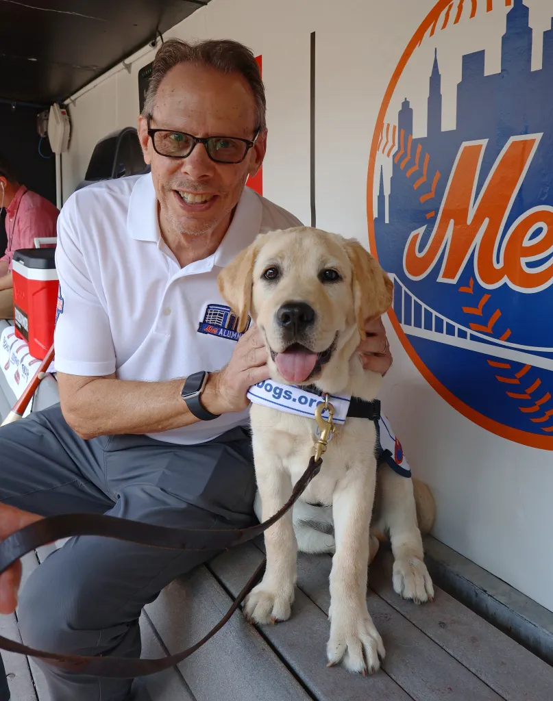 Howie Rose with Howie Junior.