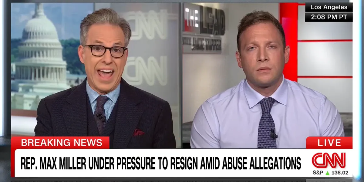 ‘You just defended it!’ Tapper takes Max Miller to task for ‘shockingly reckless’ photo