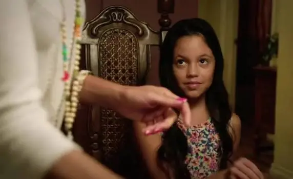 Jenna Ortega as young Jane in "Jane the Virgin."
