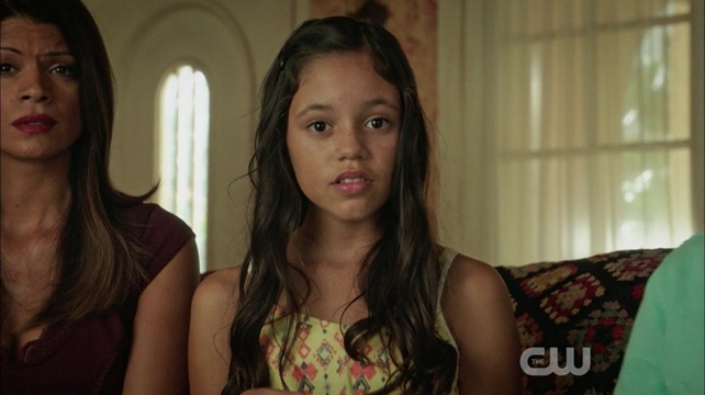 Jenna Ortega as a young Jane in "Jane the Virgin."