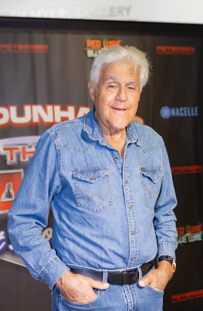 Jay Leno attending "The Cars That Drove Us" release party.