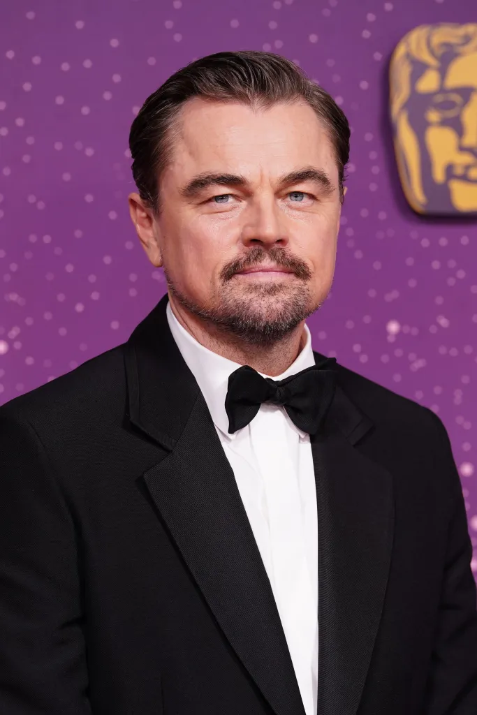 Leonardo DiCaprio at the 79th British Academy Film Awards.
