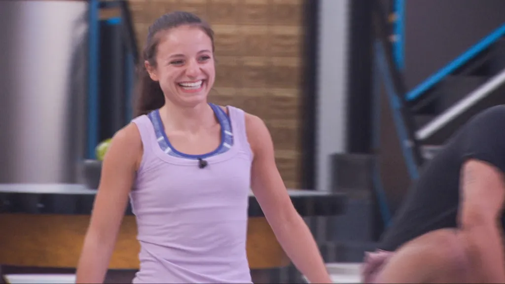 Mallory Aurichio laughing.