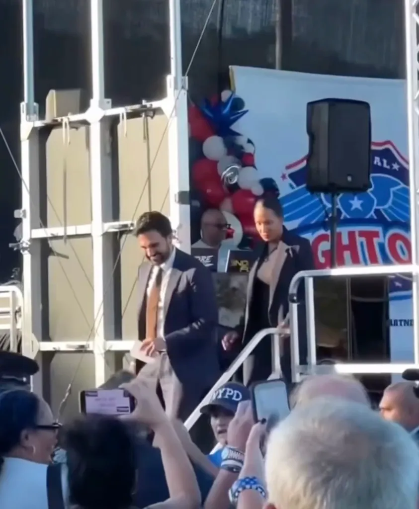 Mayor Zohran Mamdani was booed at an NYPD Staten Island pro-police event Tuesday.
