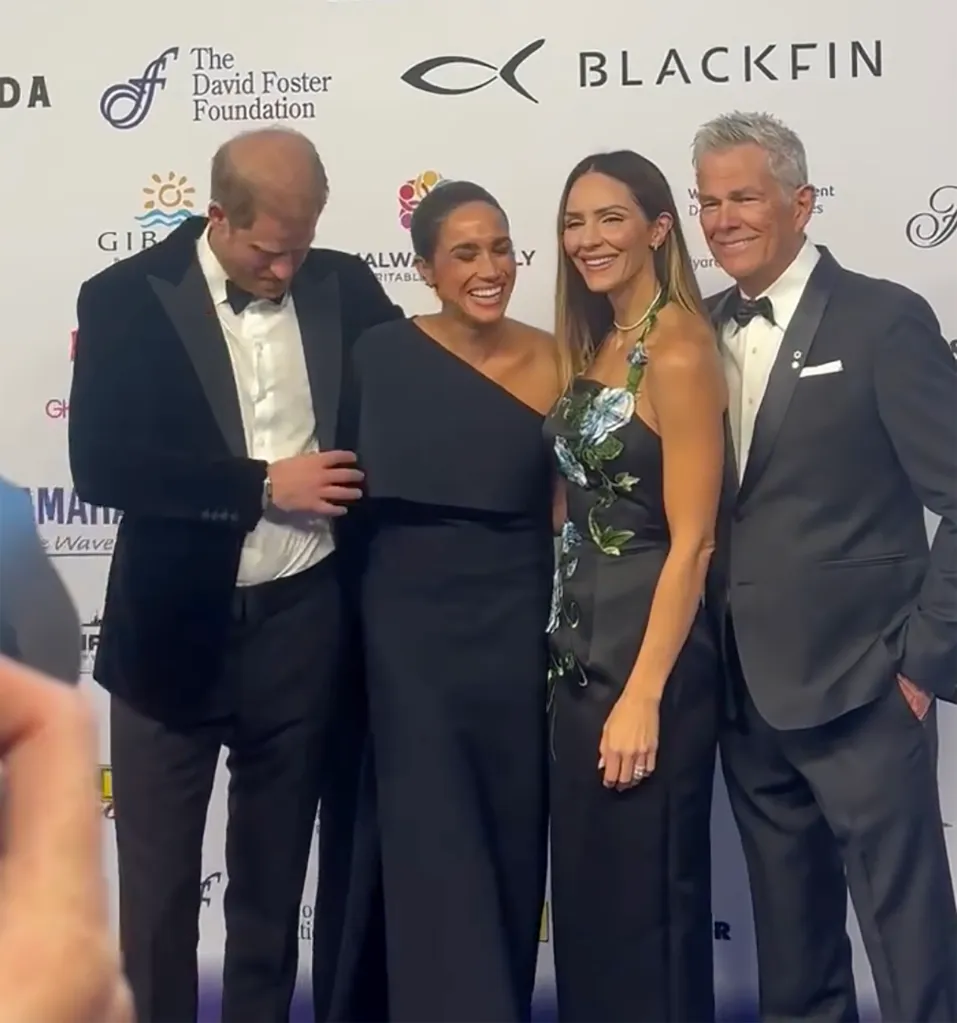 Meghan Markle and David Foster's 