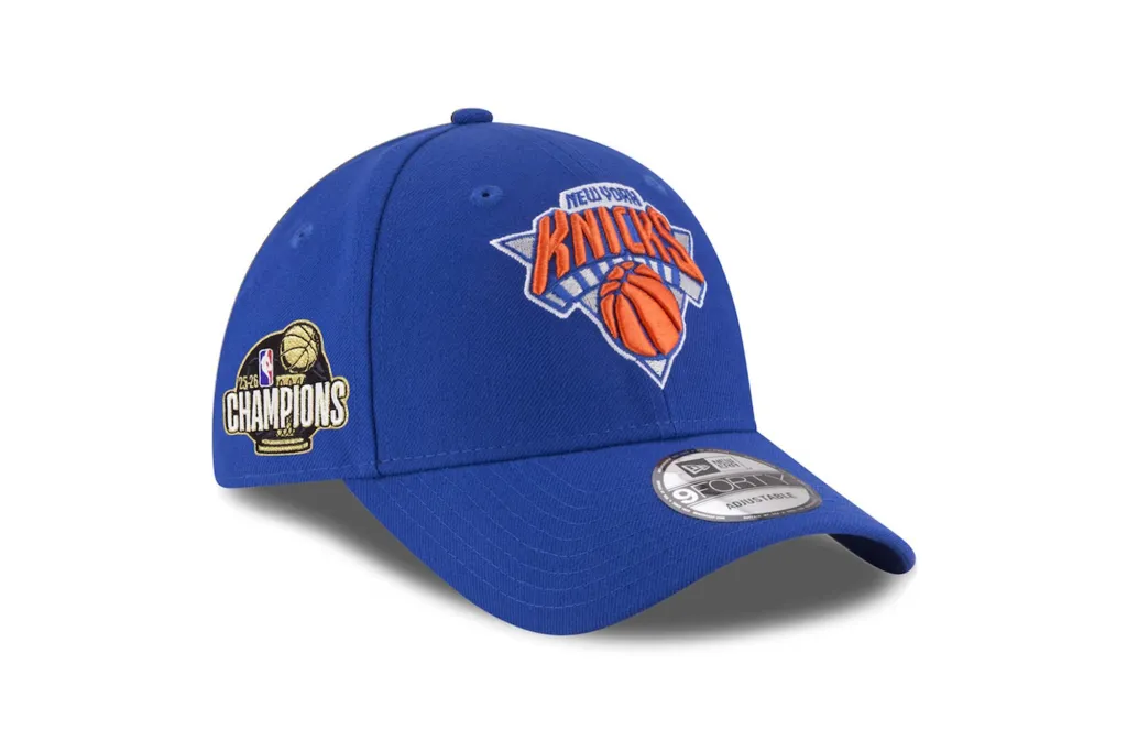 A New York Knicks New Era NBA Champions Cap 2026.