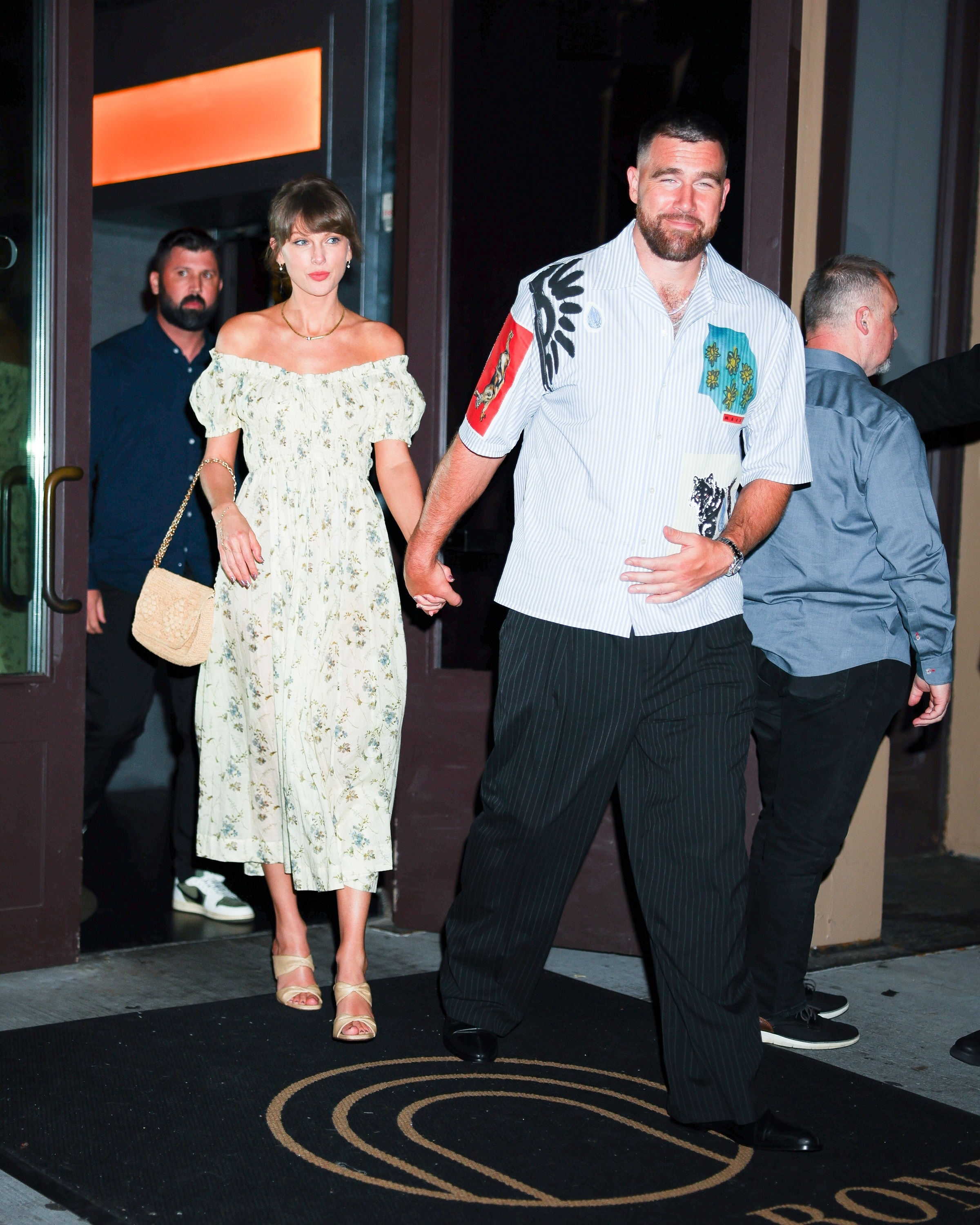 Taylor Swift and Travis Kelce 