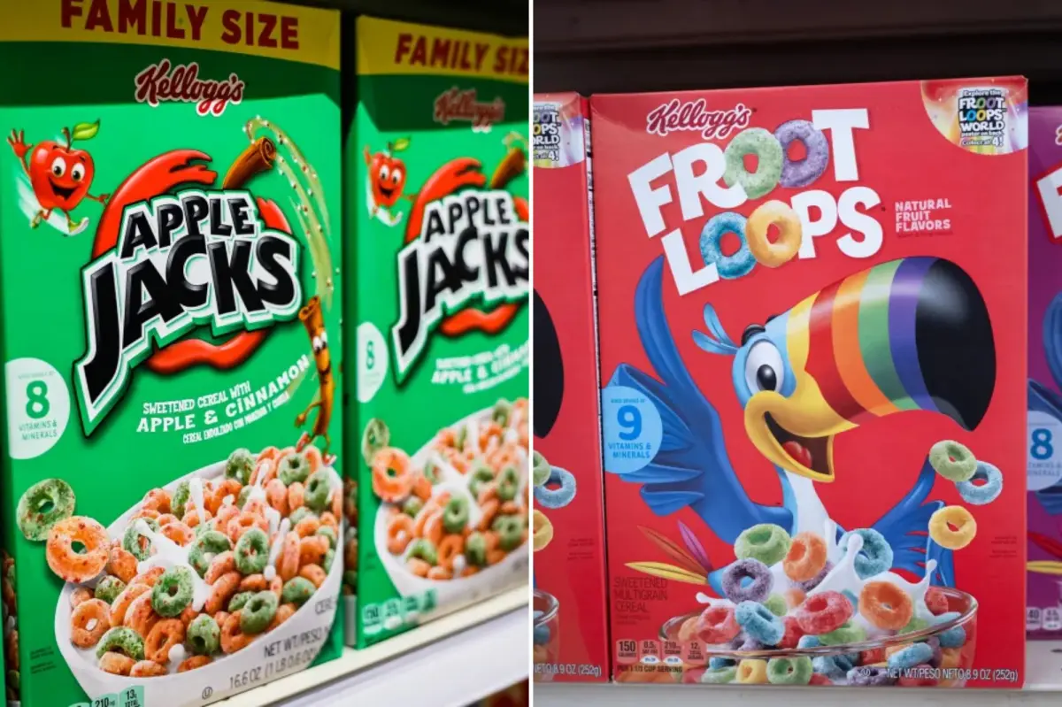 Kellogg to remove artificial dyes from cereals by end of this year