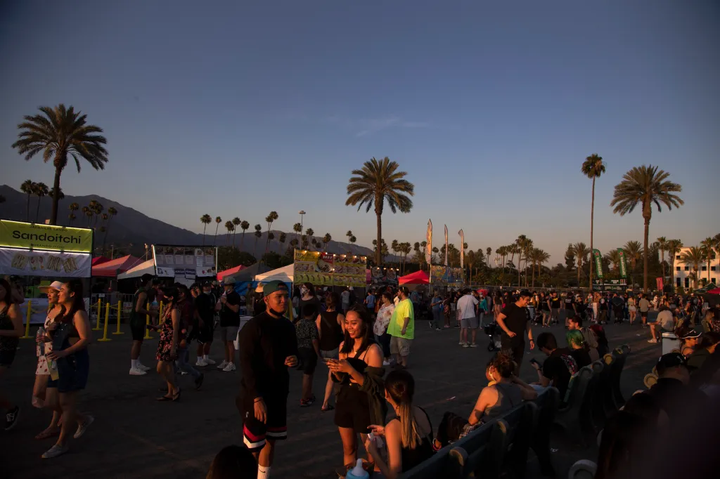 People gather for food and fun at the 626 Night Market.