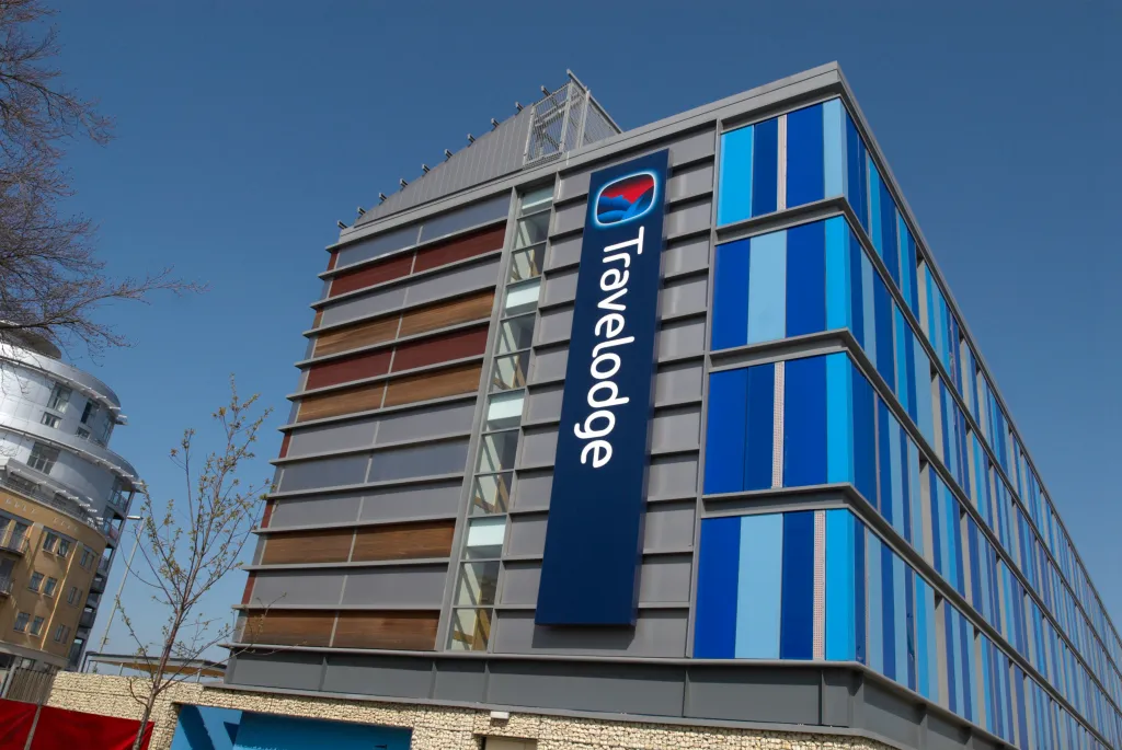 A Travelodge hotel is pictured on Wednesday, April 11, 2007, in Cambridge, UK. (Hulton Archive)