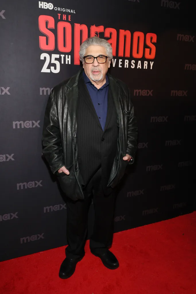 Vincent Pastore at "The Sopranos" 25th anniversary celebration.