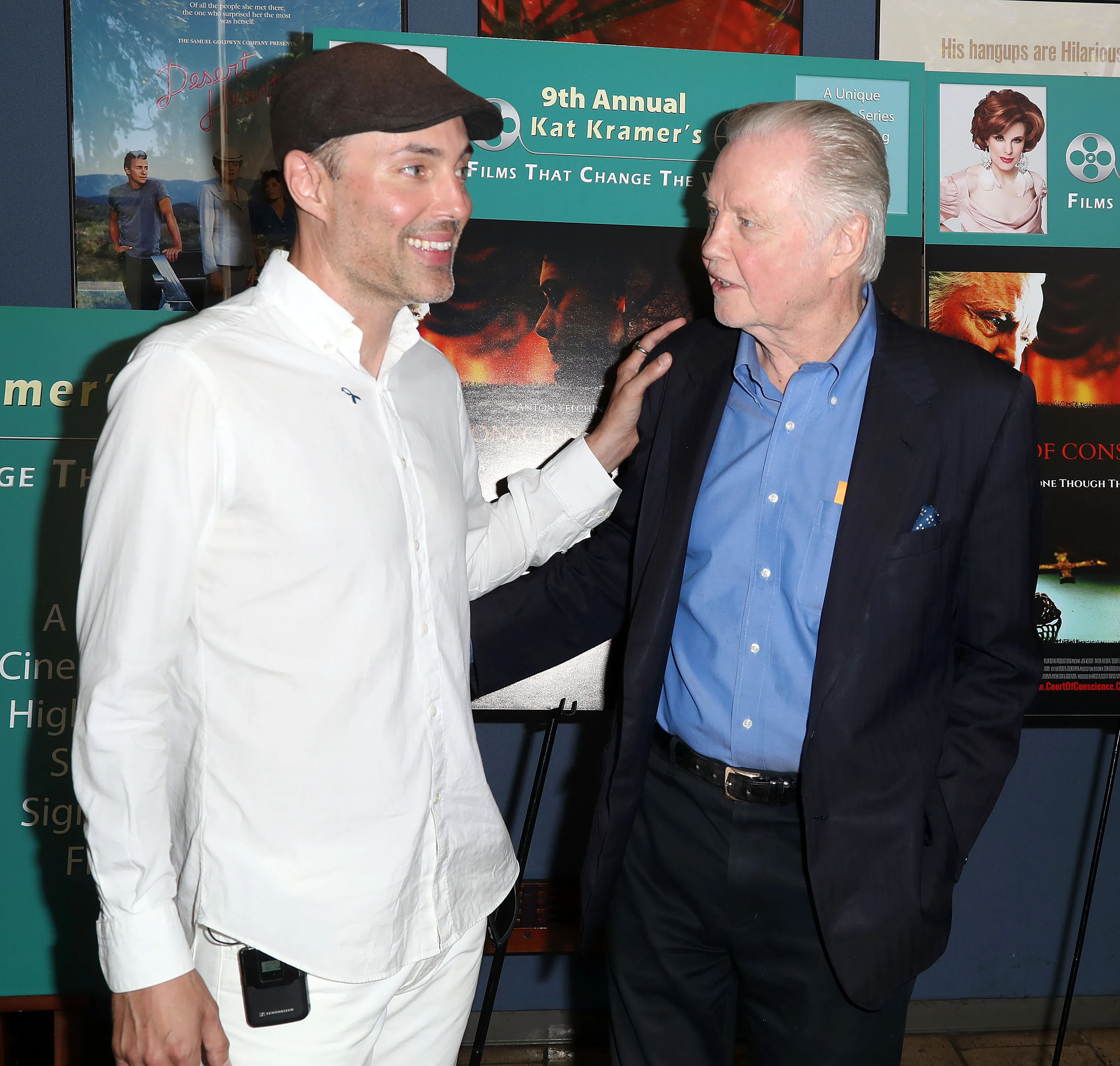 James Haven and Jon Voight in 2017