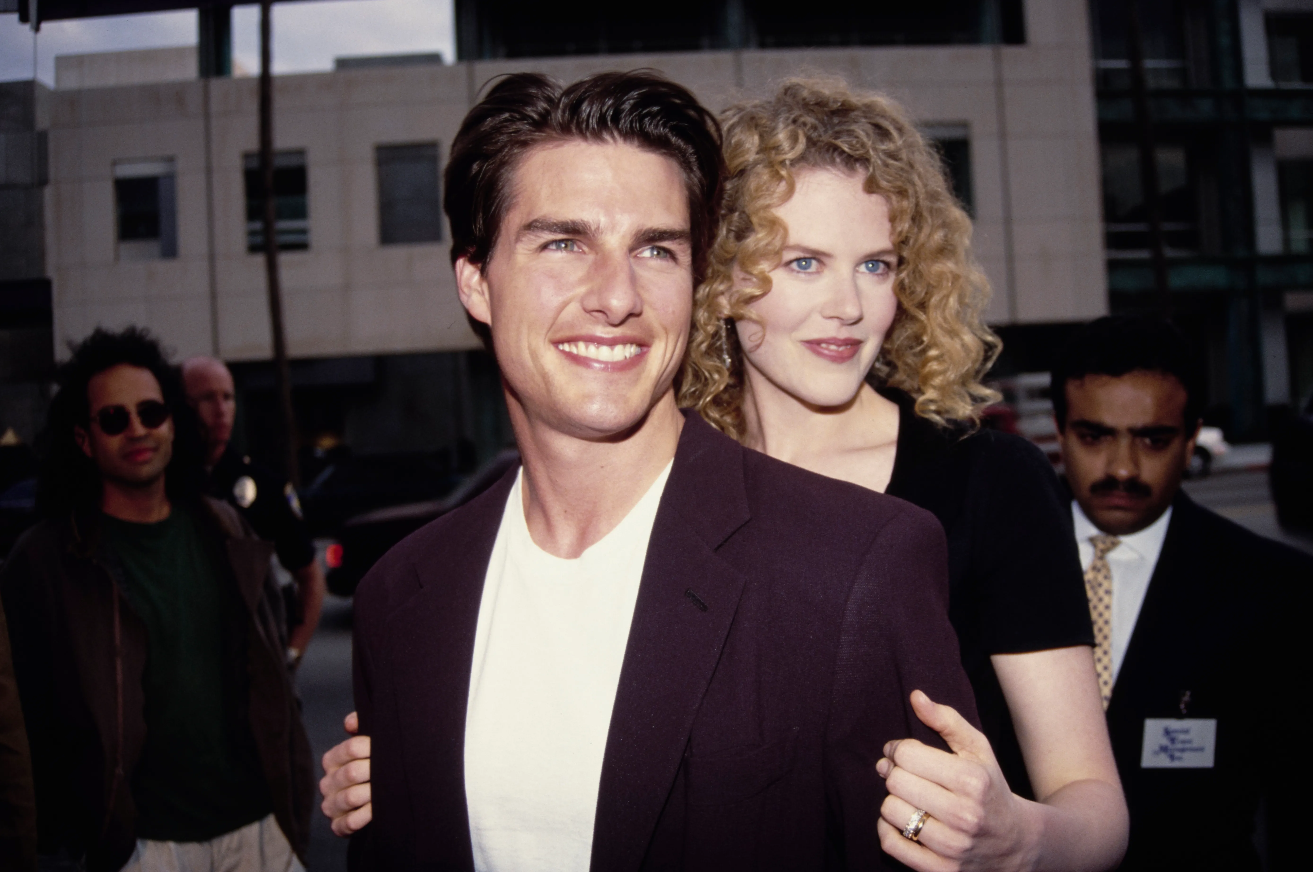 Tom Cruise and Nicole Kidman in 1992