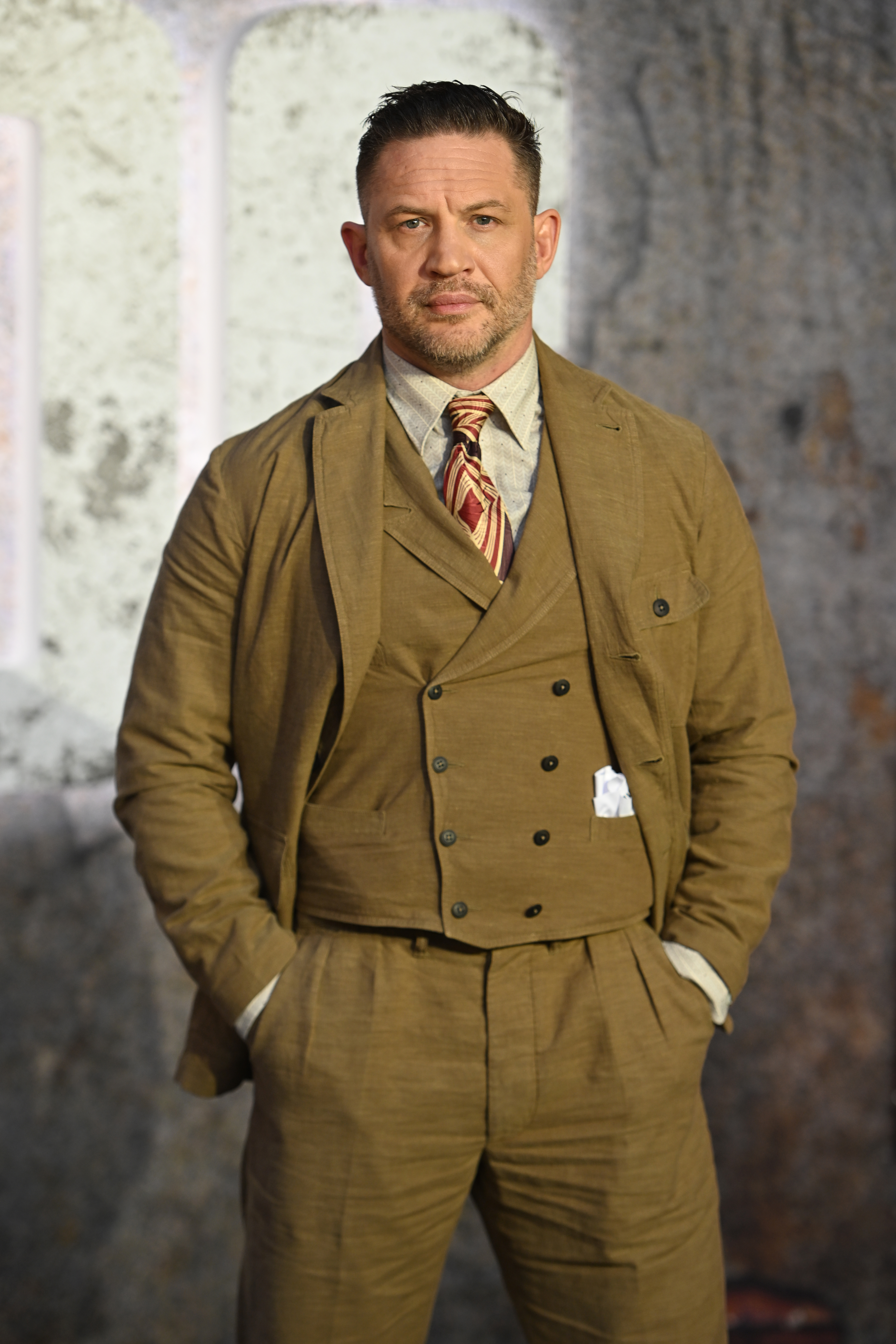 Tom Hardy attends the "Havoc" World Premiere.