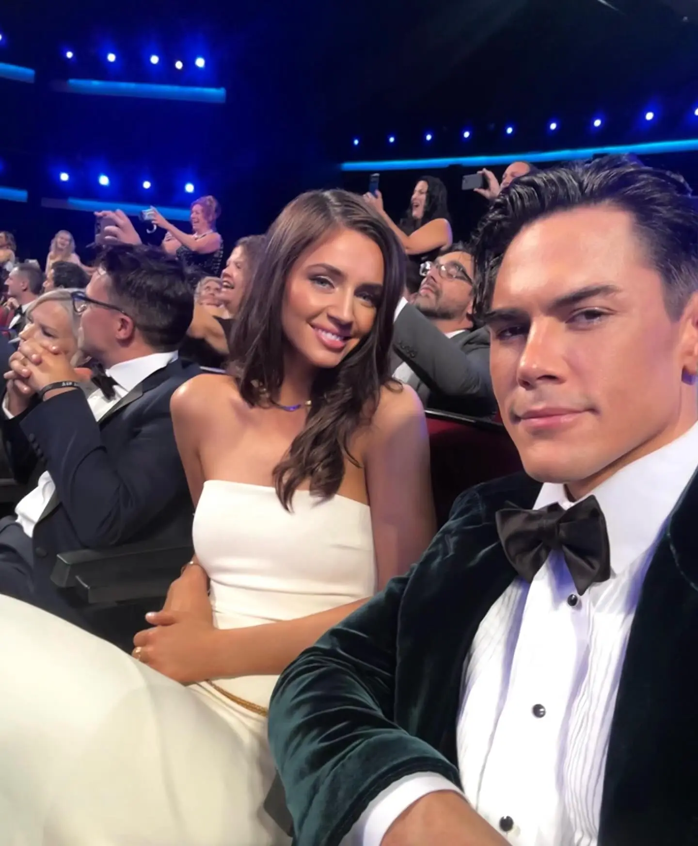 Tom Sandoval and Victoria Robinson at an event.
