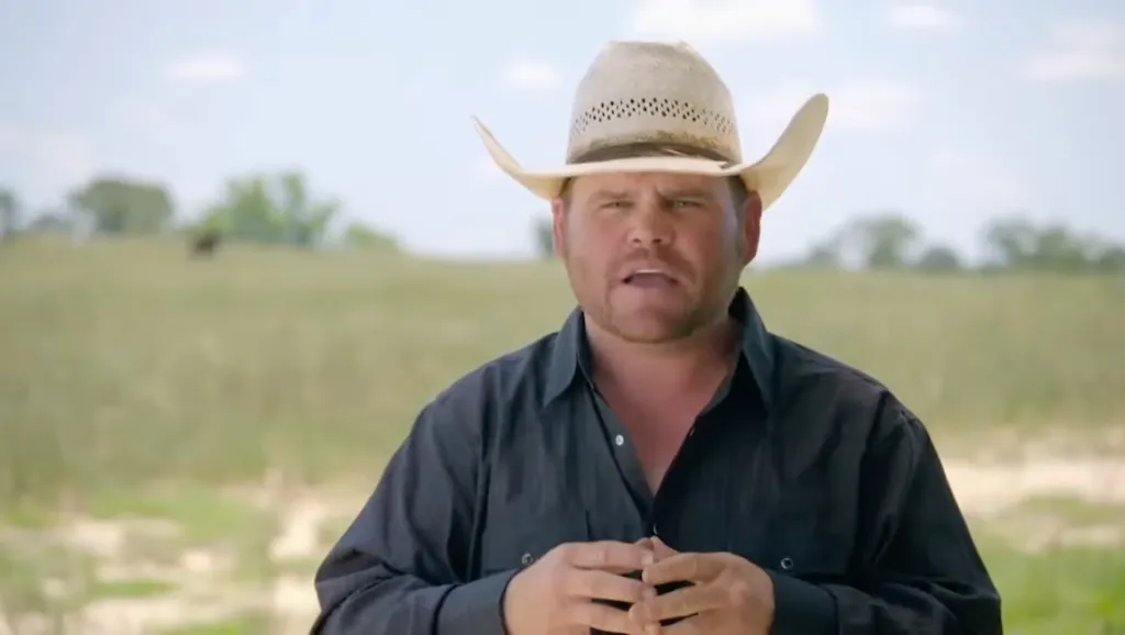 An "Ultimate Cowboy Showdown" contestant speaking.