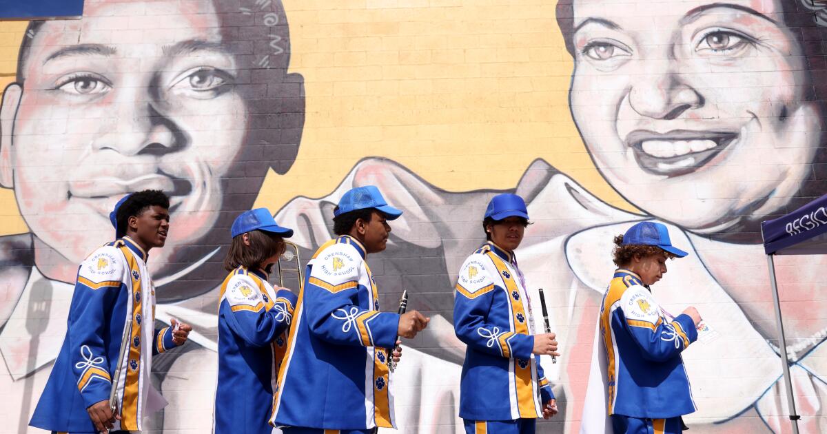 Destination Crenshaw was supposed to celebrate South L.A.’s Black community, but some say it’s become an eyesore
