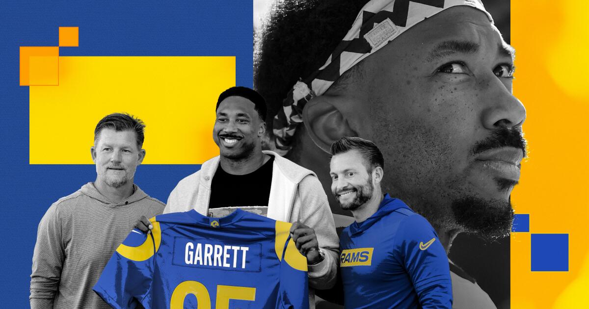 ‘It’s amazing.’ Myles Garrett’s new Rams teammates awed by his ‘monster energy’