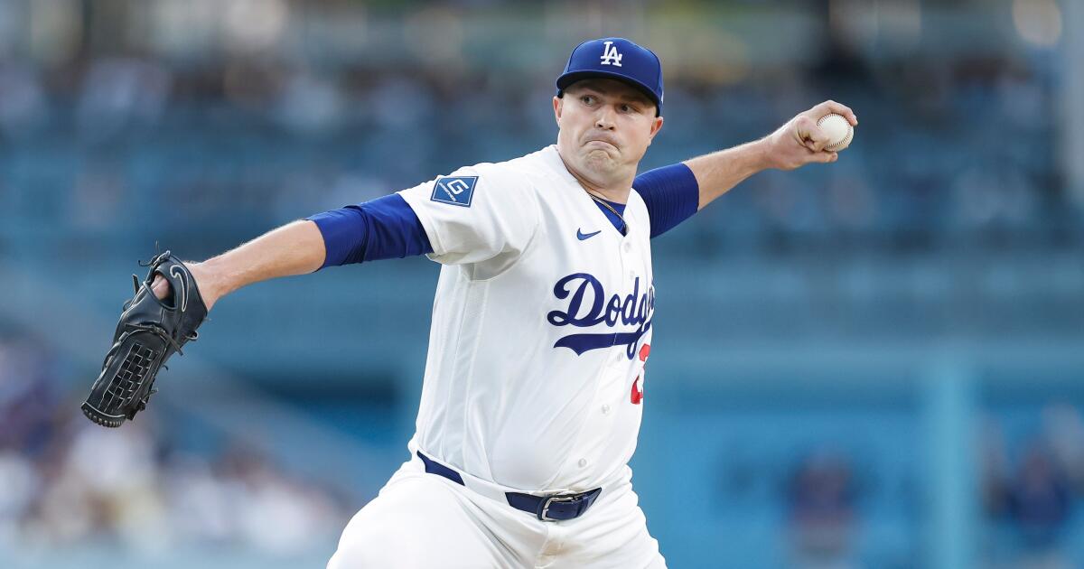 Dodgers muster just enough to beat Royals, salvaging Tarik Skubal’s Dodger Stadium debut