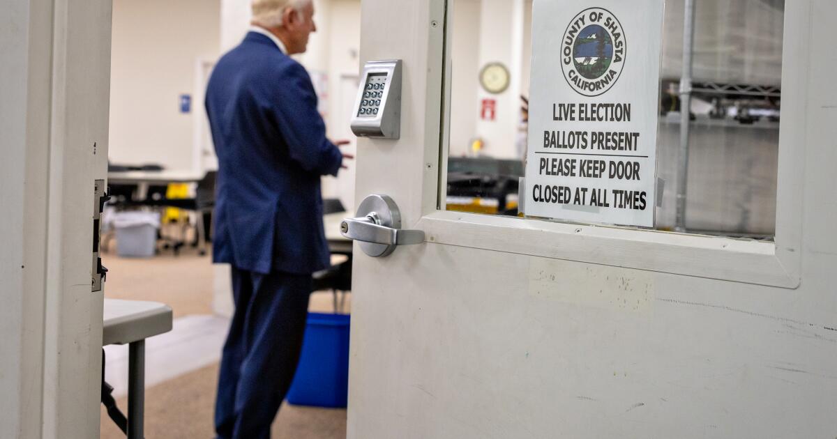 Court halts Shasta County measure that eliminates most mail-in voting — for now