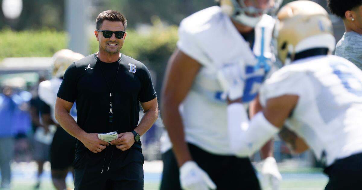 Why Bob Chesney is having UCLA practice in Irvine for part of fall camp