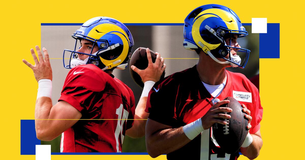 ‘Ready to show who I am’: Ty Simpson embracing the pressure of his first Rams test