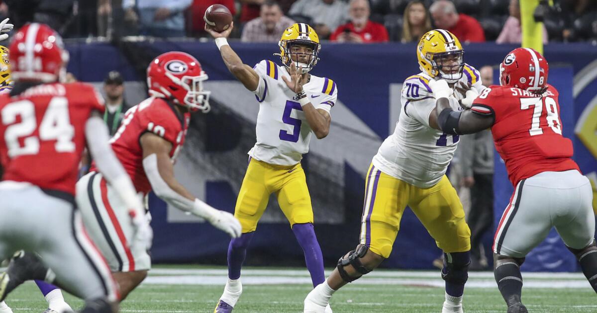 Jayden Daniels’ objection to LSU offering his old number upsets player now wearing No. 5