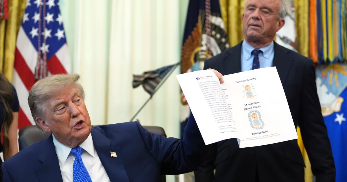 Trump’s new orders on child vaccines are even more dangerous than they seemed at first