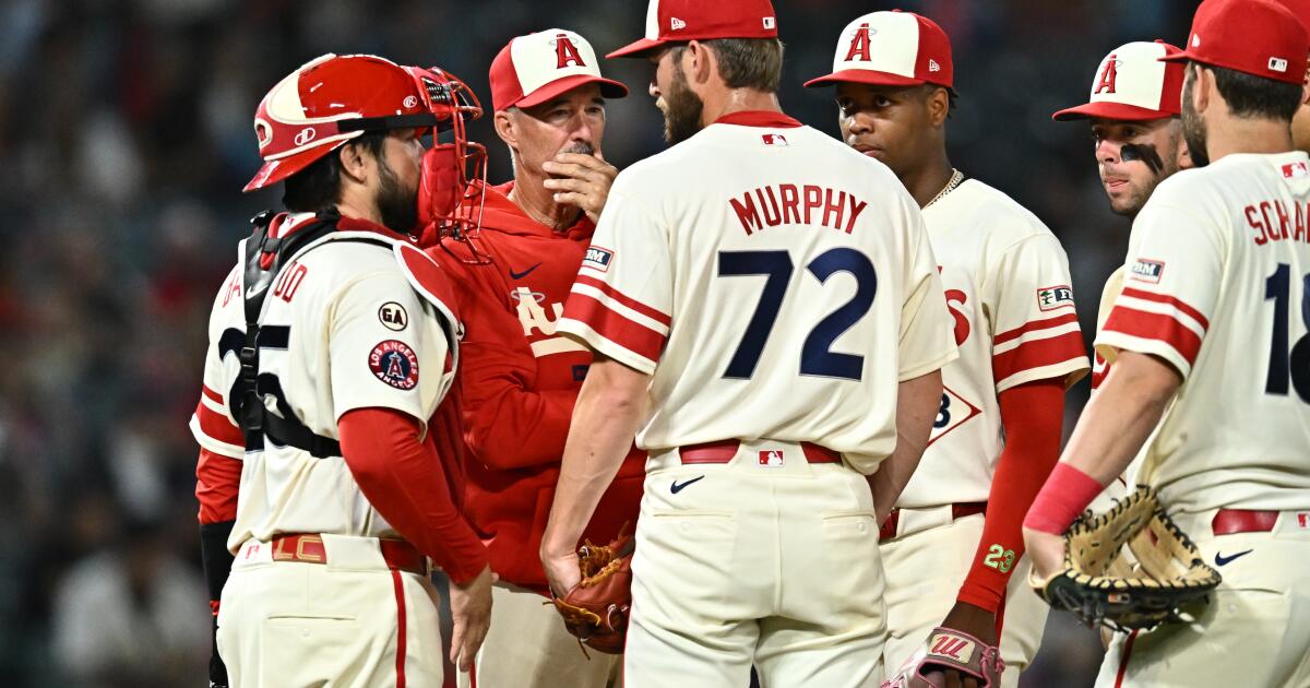Angels fire pitching coach Mike Maddux and two assistants in staff shakeup