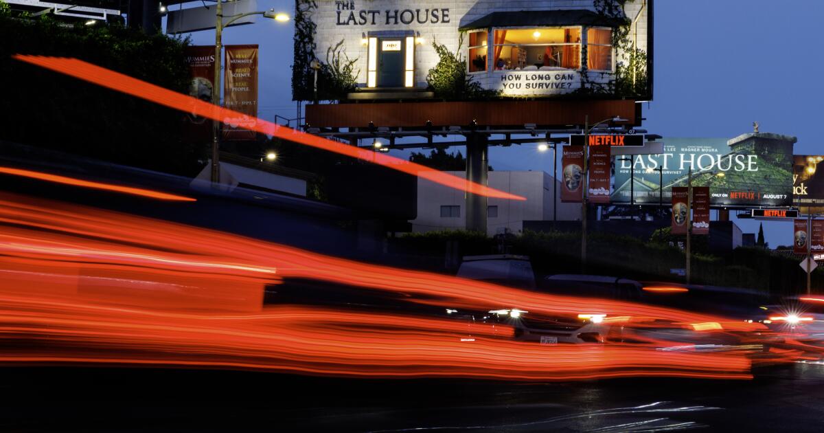 WeHo’s newest resident enjoys A/C, Sunset Strip views … from inside a billboard. Why he’s there