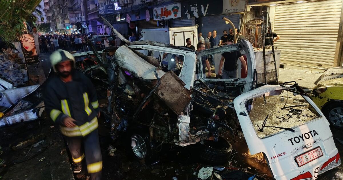 Explosion in Damascus suburb kills at least 1 person, wounds several others