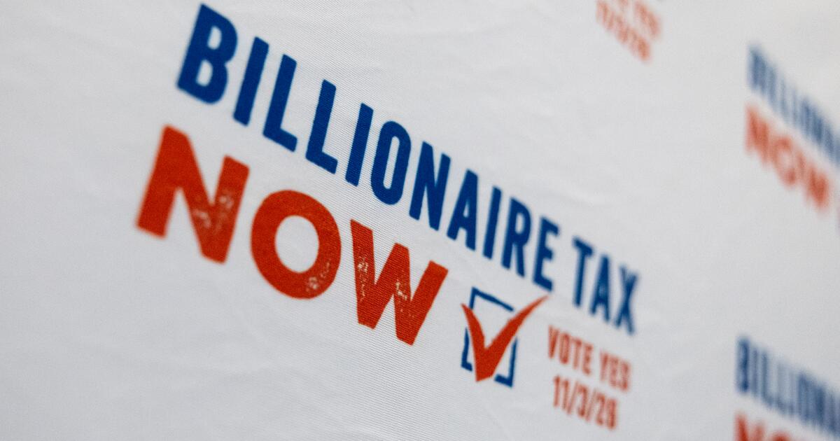 Billionaire tax is endorsed by California Democrats, deepening party divisions over Prop. 40