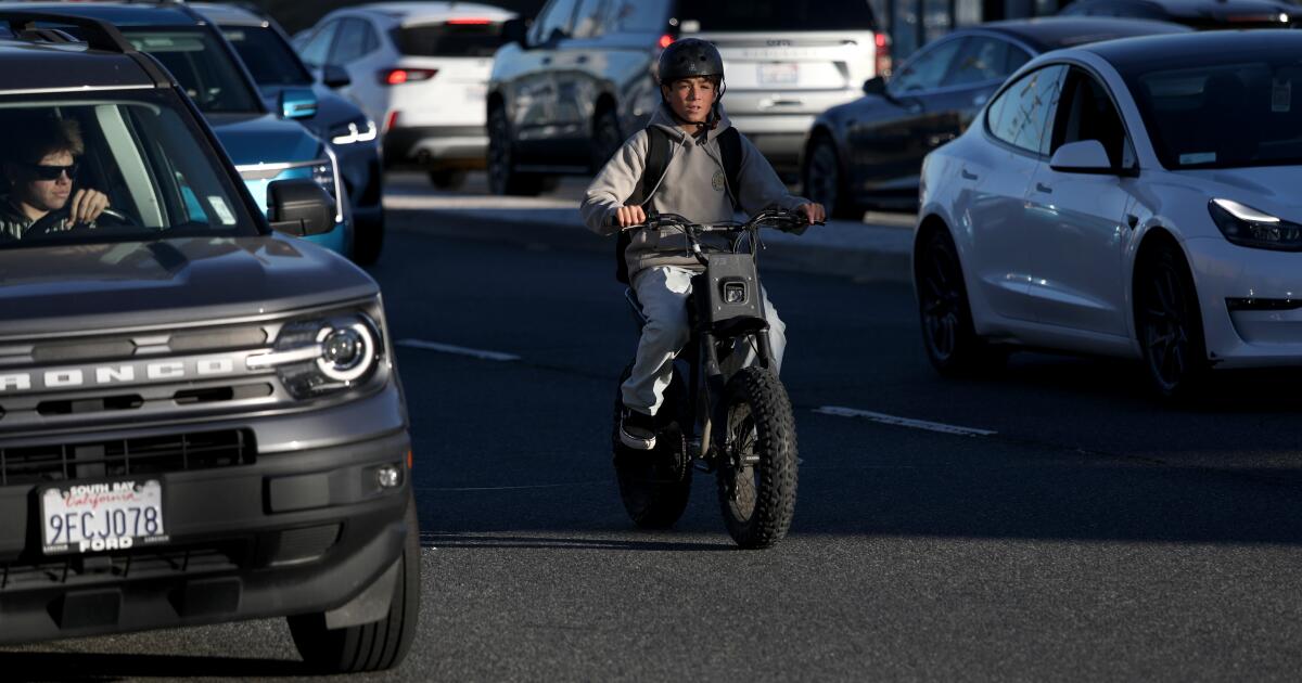 L.A. City Council members call for new restrictions on e-bikes