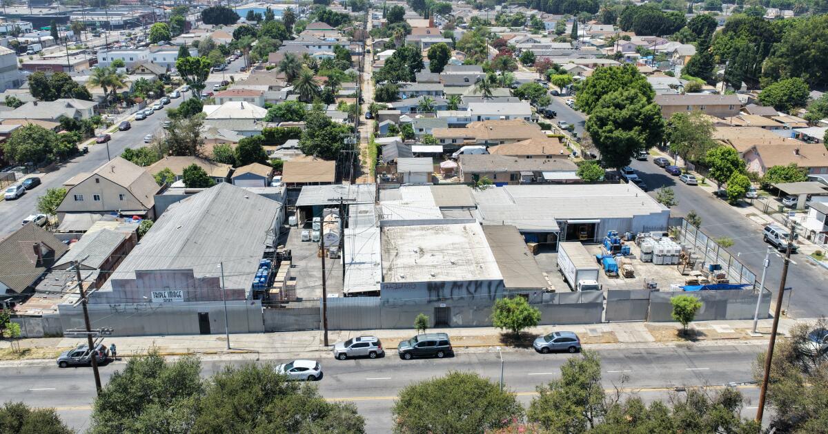 Toxic site near South L.A. homes finally faces state cleanup order