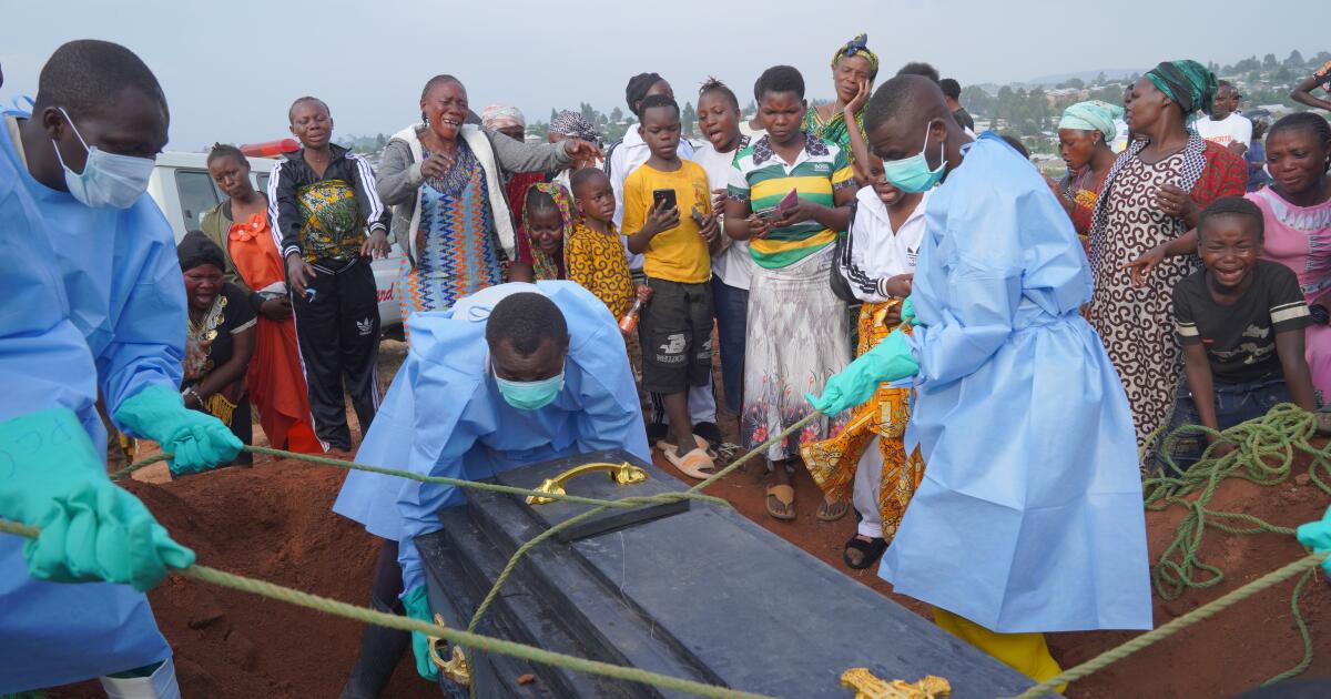 WHO says Congo’s Ebola outbreak is on track to eclipse the deadliest one in history