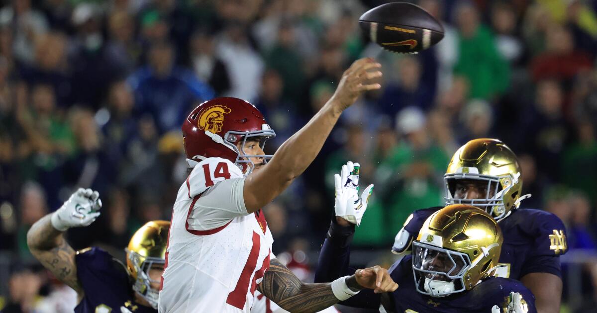 USC, Notre Dame rivalry series renewed with key detail Trojans would not compromise