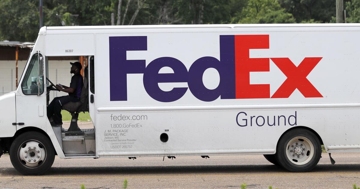 FedEx and others announce layoffs in Southern California