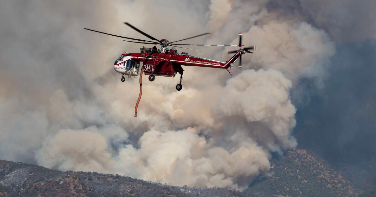Dangerous wildfire keeps crews from reaching helicopter crash in Utah