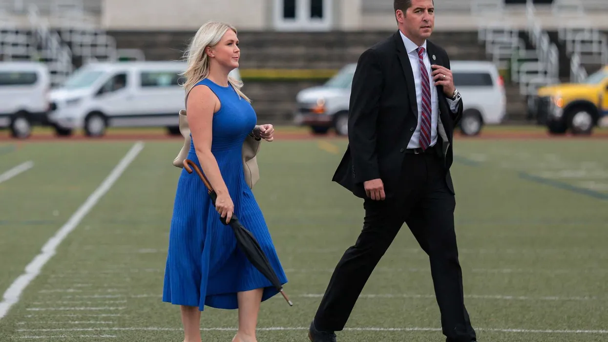 Karoline Leavitt leaving Trump’s White House